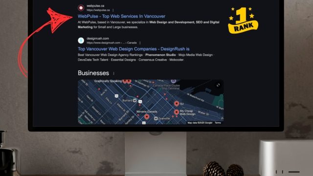 Black and White Minimalist Desktop Mockup Instagram Post